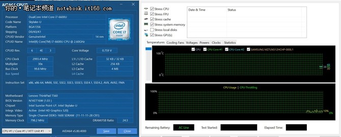 續(xù)航、散熱與功耗：T560表現(xiàn)全能平衡